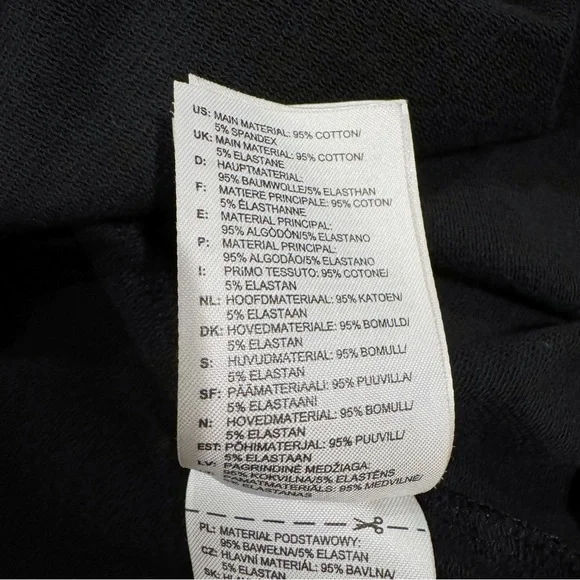 Adidas | Lightweight Crewneck Sweatershirt Logo Black White Size Small - Picture 5 of 7